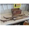 Image 1 : Wooden Pop Crate & Horse Harness