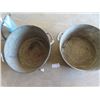 Image 2 : 2 Galvanized Tubs