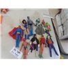 Image 1 : 1970's Super Hero/Villain Figures; Superman, Spiderman, Robin, Joker, plus more