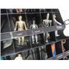 Image 6 : (28) 1970's Star Wars Figurines with Darth Vader Case