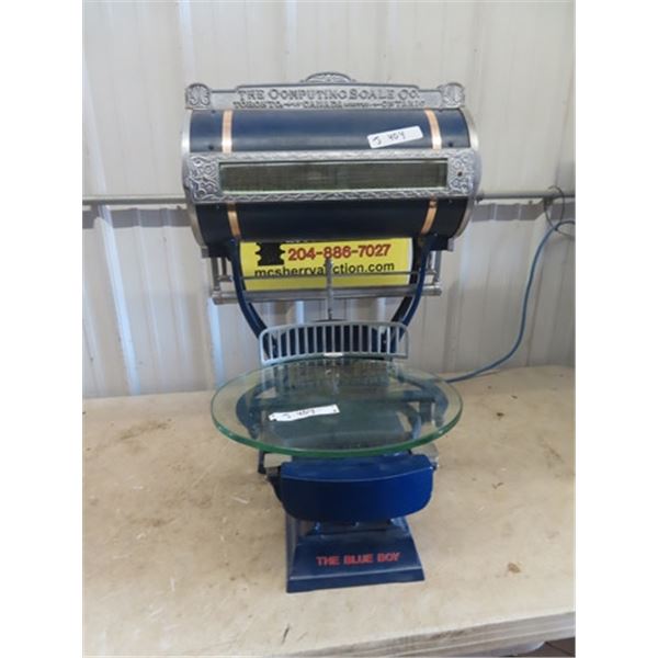 General Store Scale - The Computing Scale Co - Thee Blue Boy