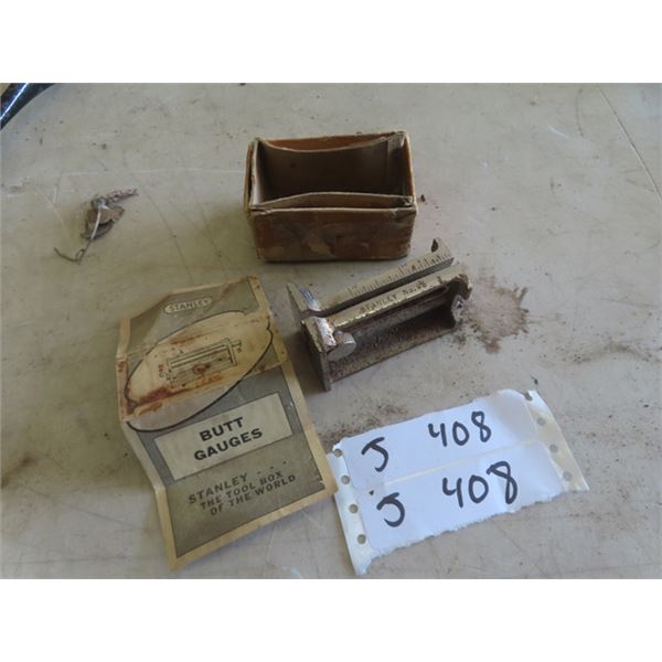 Stanley No 95 Butt Gauges with Box & Pamphlet