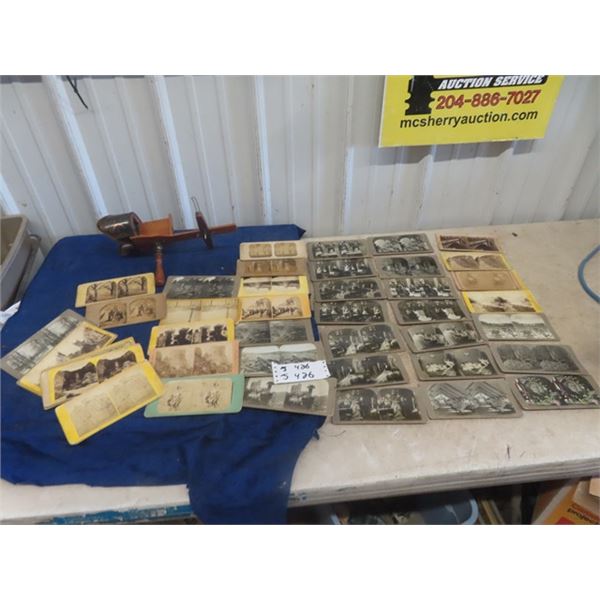 Old Viewmaster with Photo Cards