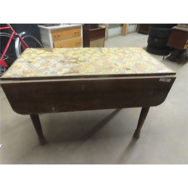 Old Country Dropleaf Table - Fully Extended 46" x 46"