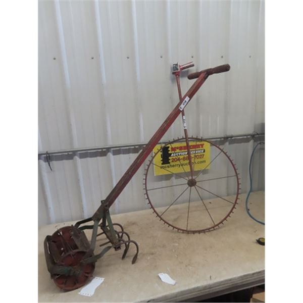 Wheel Hoe Scuffler & Measuring Wheel