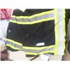 Image 2 : Safety Wear; 2 Sz LG Short Sleeve Shirts, Sz Med Long Sleeve Shirt & 2 Vests