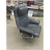 Image 2 : Leather Swivel Reclining Chair