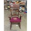 Image 1 : Rocking Chair with Petti Point Seat