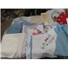Image 6 : Table Cloths, Embroidery, Doilies plus more