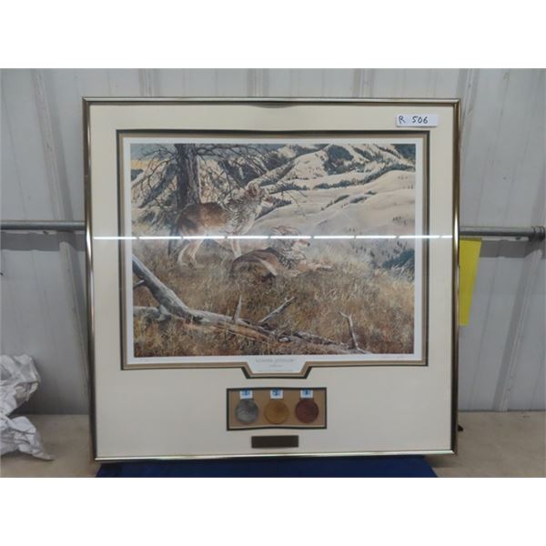 Limited Edition Print by Andrew Kiss- Signed- Tribute to 1993 Summer Games with Certificate of Authe