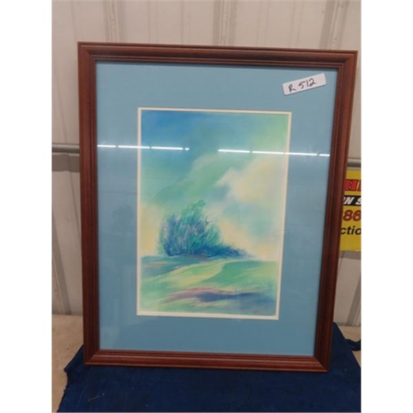 Framed Art by Monteler 23" x 28"