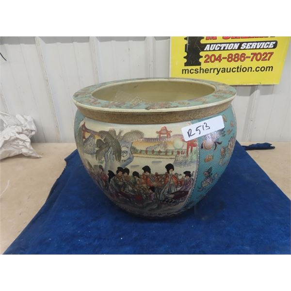 Oriental Vase 14.5" x 12"