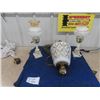 Image 1 : Mid Century Swag Lamp & 2 Table Top Lamps