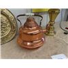 Image 3 : Large Copper Kettle, Copper Display, Lamp