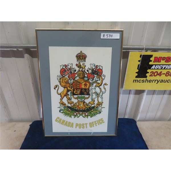 Canada Post Framed Print 16" x 22"