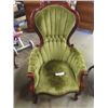 Image 2 : 2 Fancy Highback Rosewood Chairs