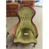 Image 3 : 2 Fancy Highback Rosewood Chairs