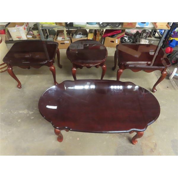 4 Coffee Tables; 2) 22" x 26" , 1) 27" x 50" , 1) 23" x 27"