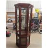 Image 1 : China/Curio Cabinet 72" x 18" x 12" - Light Up