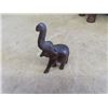 Image 5 : 2 Large Wooden Carved Elephants & 2 Others