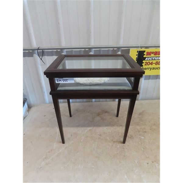 End Table Show Case 20" x 18" x 13"