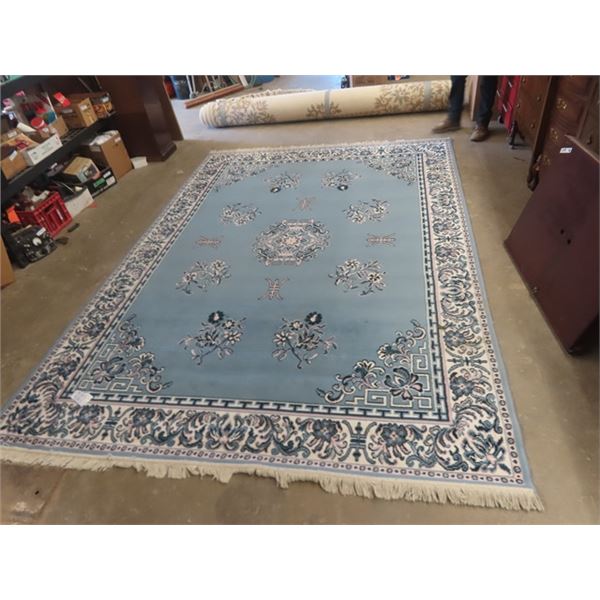 Blue Area Rug 94" x 132"