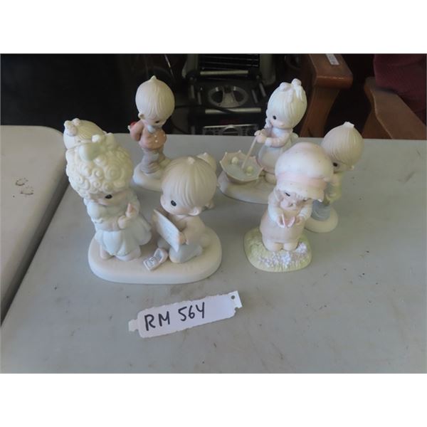 7 Jonathon David Precious Moments Figures