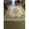 Image 1 : 140" x 146" White Eatons Quality Area Rug