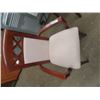 Image 2 : Dining Table 42" X 60" + 18" Leaf with 4 Captains Chairs