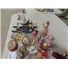 Image 5 : Box Lot of Figurines, Ornaments, Harmonicas