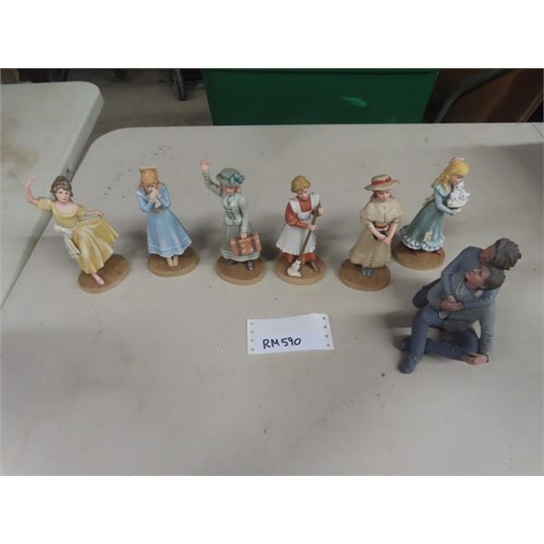 6 Treasured Memories Figures + 1 Other Figure