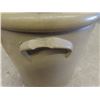 Image 6 : 3 Gal Salt Glaze Crock With Lid - Chip on Handle
