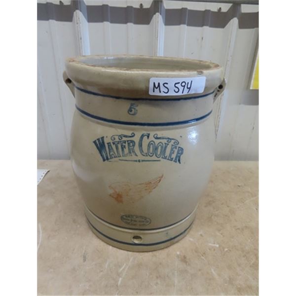 Red Wing 5 Gal Water Cooler - NO Handles No Spigot
