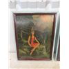 Image 2 : 2 Indigenous Girl Pictures 14" x 17"