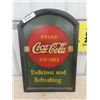Image 1 : Wooden Fantasy Coke Sign 16" x 24"