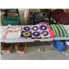 Image 1 : 2 Homemade Afghans & 1 Quilt