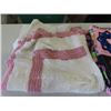 Image 4 : 2 Homemade Afghans & 1 Quilt