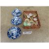 Image 1 : Royal Crown Derby 3 Cups with Saucers & Miniature Japan Tea Set