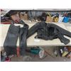 Image 2 : Leather Jacket, Chaps, Gloves - Sz Small