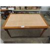 Image 1 : Dining Table 61" x 37" x 30" - 1 bad leg