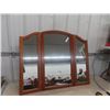 Image 1 : Oak Tri-Mirror 38" x 46"
