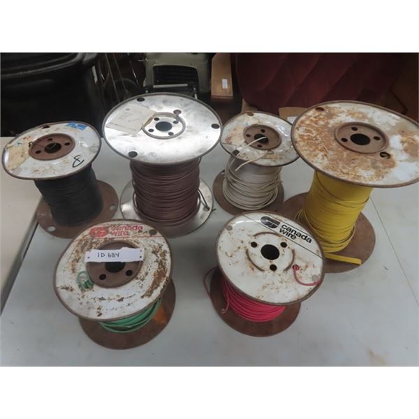 6 Rolls of Insulated Wire