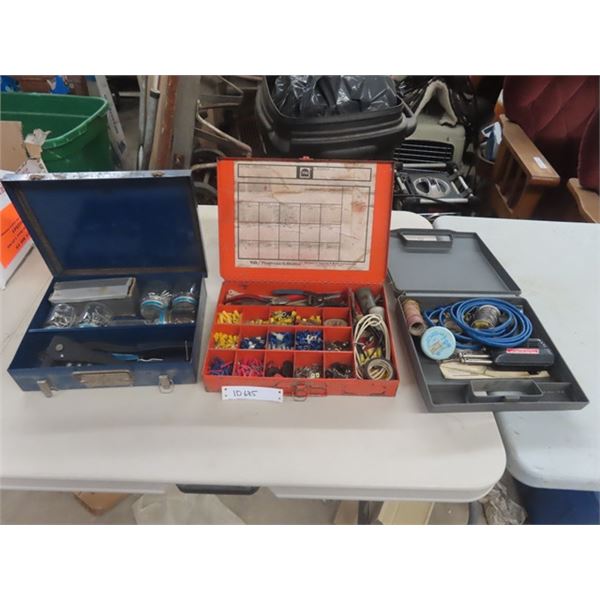 Riveter , Wire Cable Ends, Solderer