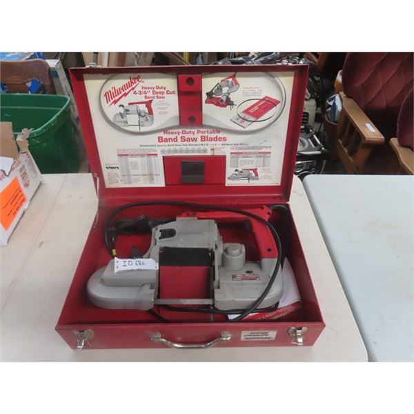 Milwaukee Heavy Duty Portable Deep Cut Band Saw with Case