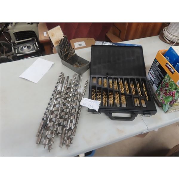 Drill Bits, Titanium Drill Bits, Wood Auger Bits