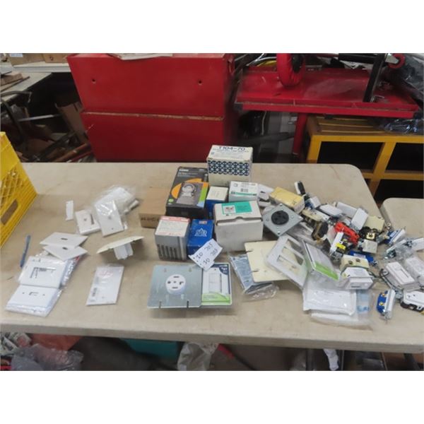 New Electrical Supply; Supplies, Plugs, Timers, Covers plus more