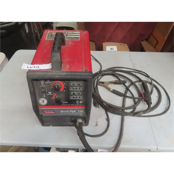 Lincoln Weld Pak 100 Portable Welder - Arc & Wire Feed