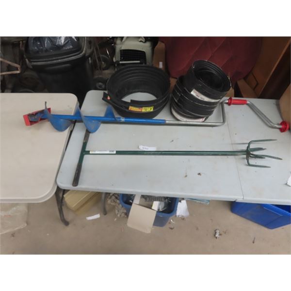 Lawn Edging, Garden Claw, Ice Auger