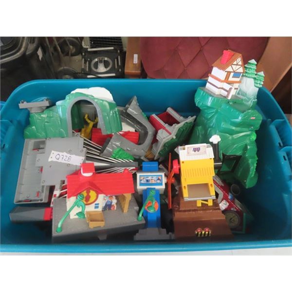 Fisher Price Toy Train Set - Plastic