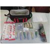Image 1 : Rapalla Bait Bag, 11 Lures, 2 Display Cards, New Walley Tackle